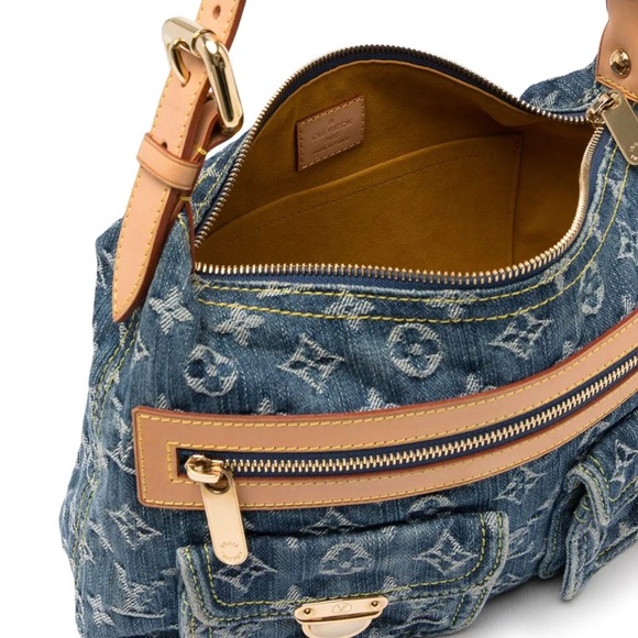 Louis Vuitton Denim Shoulder Bag - Picture 4 of 4